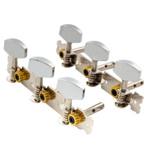 2Pcs 3+3 Classical Guitar Tuner Tuning Machine Heads Keys Pegs for Guitar Parts