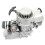 2 Stroke 49cc Pull Start Engine 25H Sprocket Motor Transmission Engine Air Filter  Pocket Pit Quad Dirt Bike Silver 1