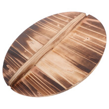 1Stk Wasserfester Holz Topfdeckel Für Haushaltsgebrauch