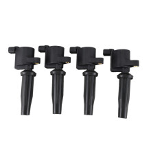 4Pack TäNdspole för Escape Focus 2.0L 2.3L DOHC DG541 FD505 DG507 4M5G-12A366-BC