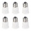 6-Pack E12 to E14 White Bulb Converter LED Light Holder Lamp Adapter Socket Changer High Quality 1