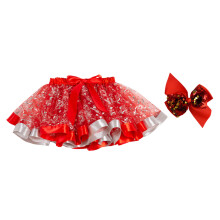 1Set Eleganter Kinder Bubble Tüllrock Für Weihnachten Partys