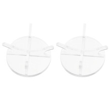 2Stk Transparente Golf Und Softball Show Display