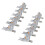 12Stk Festliche Xmas Vogelornamente Aus Robustem Material 1