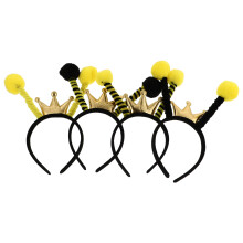 4Stk Farbige Insekten-Tentakel Haarreifen Für Karneval Party