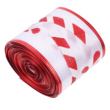 1Christmas Ribbon Weiß Langlebiges Dekoband Für Geschenke