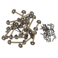 10Stk Elegante Cabinet Pull Handles Langlebiger Zinklegierung
