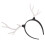 1Stk Xmas Haaraccessoire Rentiergeweih Plastik Weiß 1