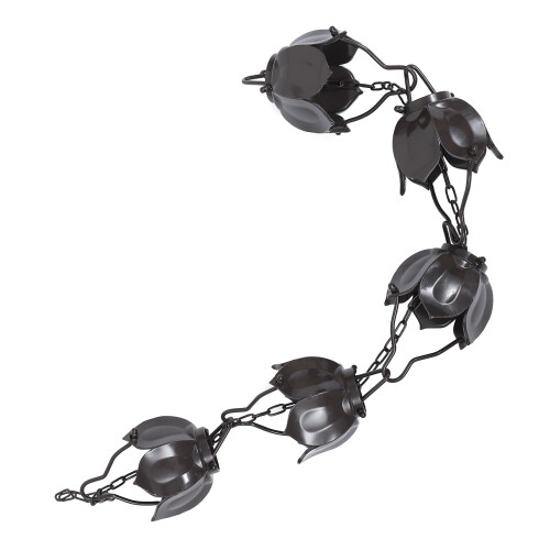 1Stk Regenkette Für Und Garten, Aluminium