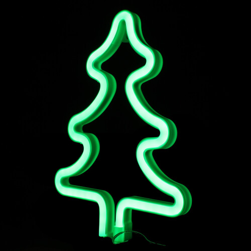 1Stk Mini LED Neon Lampe Grün