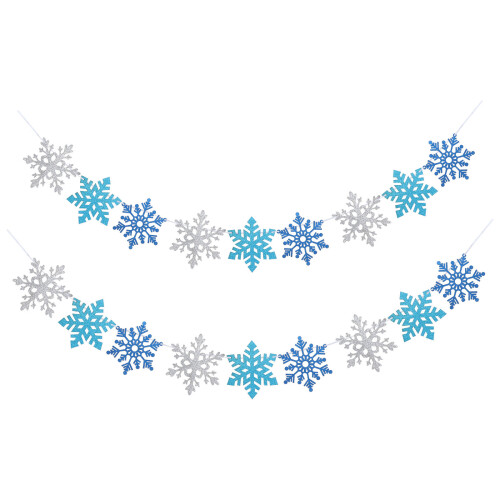 2Sets Weihnachtliche Papierhänger Mit Für