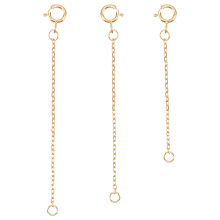 3Stk Verlängerungsketten Für Schmuck in