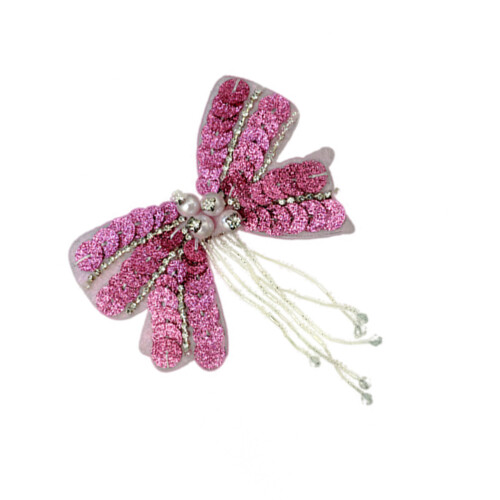 1Stk Langlebiger Pinker Schleifen-Patch Für DIY Und Mode
