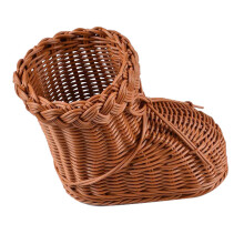1Stk Geflochtener Aufbewahrungskorb Aus Rattan