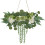 Artificial Hanging Eucalyptus Greens Wall Decoration Boho Rustic — artificial eucalyptus, boho decor, green ornament 1