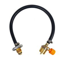 Estufa de Gas para Acampar Adaptador de Recarga de Propano Manguera de ConexióN de Llenado Accesorios de Gas para Acampar Al Aire Libre Puente de