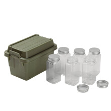 Aufbewahrungsbox für Den Außenbereich, Camping, Reisen, Wandern, Grillen, Grillen, Kofferraum, Aufbewahrungsbox, Grün