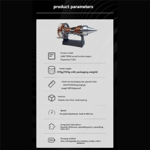 TR900/A380 Turbofan Engine Model 1:25 Science Experiment Jet Airplane Model 3D Printed Science Toys Gift