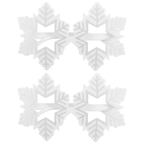 2Stk Brillenrahmen Weihnachts-Party Requisiten