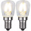 Lampe LED E14 ST26 2-pack claire 1,3W 2700K 110 lumens 1