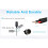 PD Type-C to 12V Lighter Adapter-USB-C  5V to 12V Step  Car Lighter Socket Converter Cable 6