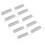 10 Pcs Wire Wound Ceramic Cement Resistor 2 Ohm 10W Watt 9
