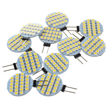 10x G4 SMD 24 LED Cabinet Marine  Car Bulb Lamp 12V Warm White Light