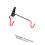 Metall Fahrrad Wandhalter Langlebig Bunt 2