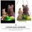 Häschen Ornament Flocking Bunny Adornment Geschenk 5