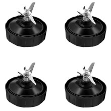 4X Pièces de Rechange de Lame de MéLangeur 7 Ailettes, pour Lame D'Extracteur de MéLangeur Nutri Auto Iq Bl682-30 Bl642-30 Bl450-30