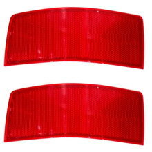 2X Right Rear Bumper Reflector Light Trim A2048200174 for - GLK-Class W204/X204 GLK250 GLK300 2008-2012
