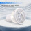 4 LED GU10 Light Bulb 4W Cold White 85-265V 5
