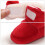 1Paar Krabbelschuhe Babyschuhe Mit Santa 4