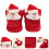 1Paar Krabbelschuhe Babyschuhe Mit Santa 8