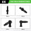 Rotatable Angle Adaptor for Threaded Extension Pole Attachments for Threaded Extension Pole Adapter 6