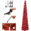 Artificial Christmas Tree, Expandable LED, Red, 150 cm — led christmas tree, artificial tree 150cm, pop up tree 7