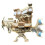 Spaceship Steampunk Mechanical Puzzle  Kit, Three-Dimensional Puzzle DIY Assembly 2