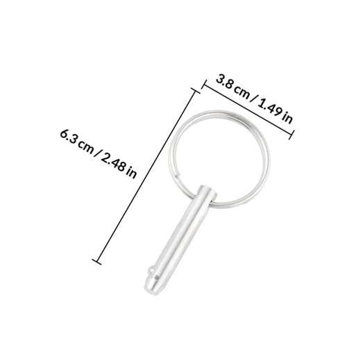 4Stk Sicherheitsbolzen Boot Bimini Tops Schnellverschluss 1