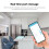 Tuya WiFi Human Presence Sensor Motion Sensor 24G  Detection  Home Remote Control Security Protect 9