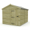 8 x 11 Apex Shed Tanalised (Single Door, No Windows) 2