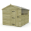 8 x 11 Apex Shed Tanalised (Single Door, With Windows) 2