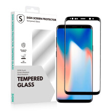 Protecteur d'écran en verre trempé à couverture complète 3D pour Samsung Galaxy S9