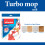 Vileda Vileda Turbo 2in1 Microfibre Mop Refill Head 4