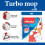 Vileda Vileda Turbo 2in1 Microfibre Mop Refill Head 6