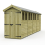 4 x 17 Apex Shed Tanalised (Double Door, With Windows) 2