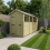 4 x 17 Apex Shed Tanalised (Single Door, With Windows) 1