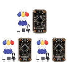 3X Chameleon Ultra Contactless Card Emulator RFID Chip Reader+9xCUID/UID Keychain