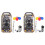 2X Chameleon Ultra  Card Emulator RFID  Chip Reader+3XUID Keychain 125K 13.56M Card Decode NFC Duplicator 1