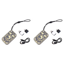 2X Chameleon Ultra V2.0 RFID Chip Reader Card Emulator 125Khz 13.56Mhz IC ID Card Decode NFC Key Duplicator