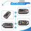 2X Chameleon Ultra  Card Emulator RFID  Chip Reader+3XUID Keychain 125K 13.56M Card Decode NFC Duplicator 8